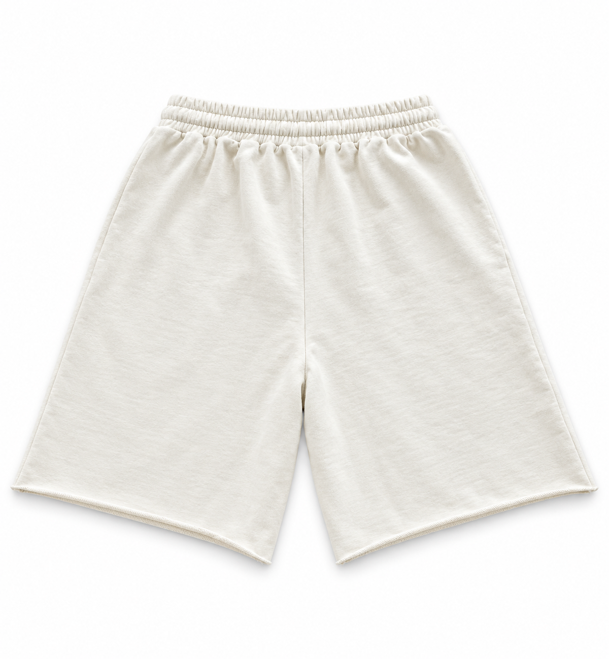 Grey 3/4 Sweat Shorts