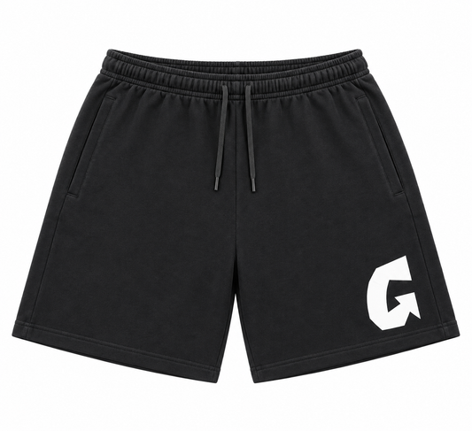 Black Grow shorts
