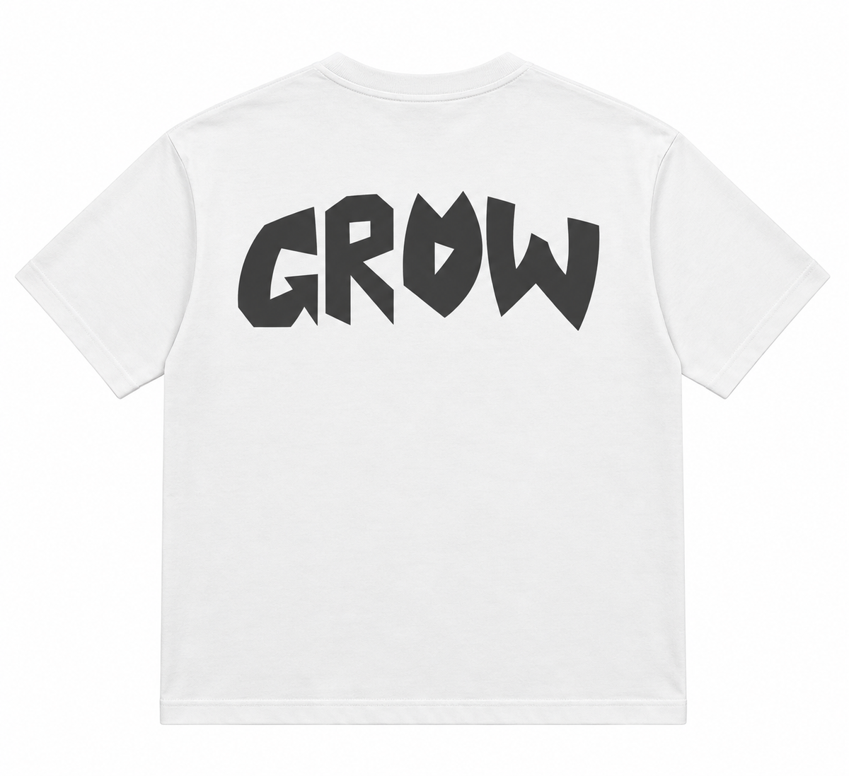 White GROW Tee