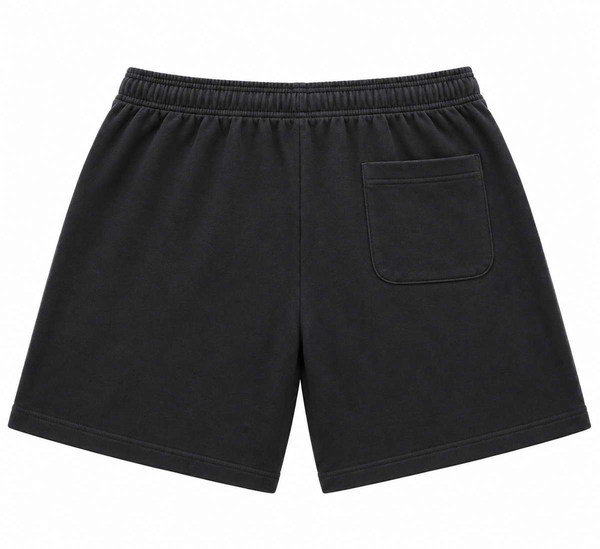 Black 3/4 Sweat Shorts